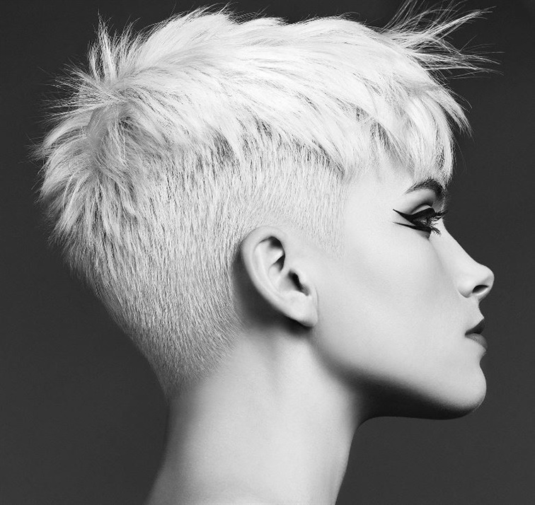 New Short Hair Style For Ladies A pixie model with shaved sides will also suit you. Don't be afraid to experiment. With the help of experienced hairdressers, you will look great.